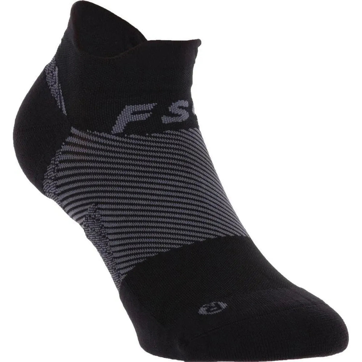 FS4 No Show Plantar Fasciitis Socks-Socks-OS1st-99255-BLACK-L-Tennis Express