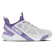 Women's K-Frame Speed Tennis Shoes Nimbus Cloud and White