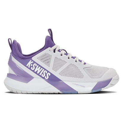 Women's K-Frame Speed Tennis Shoes Nimbus Cloud and White