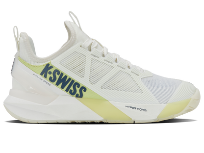 K-Swiss Women's Shoes K-Frame Speed | Blanc De Blanc/Luminary Green/Vintage Indigo