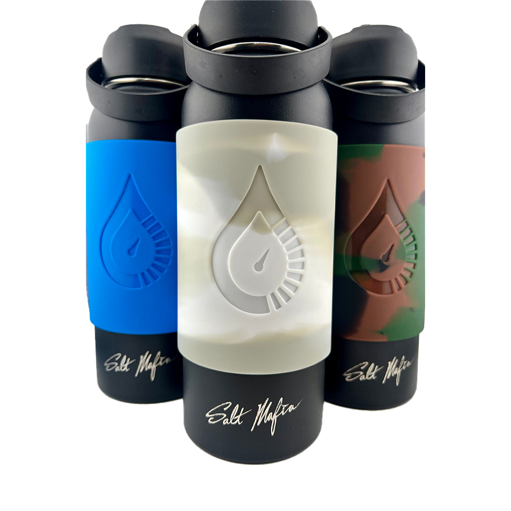 FUELSTATION Bottle: Snow Camo Magnetic Sleeve