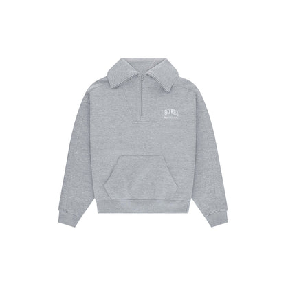 Osaka Women Half Zip Sweater | Heather Grey