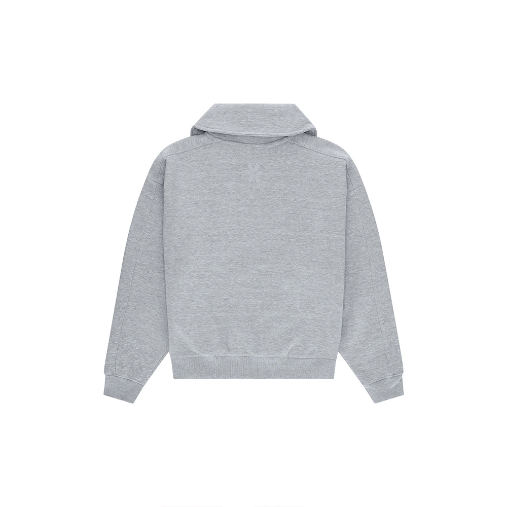 Osaka Women Half Zip Sweater | Heather Grey
