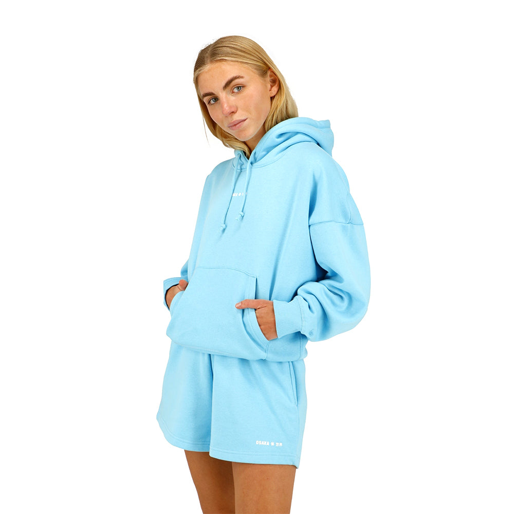 Osaka Women Hoodie | Blue Topaz