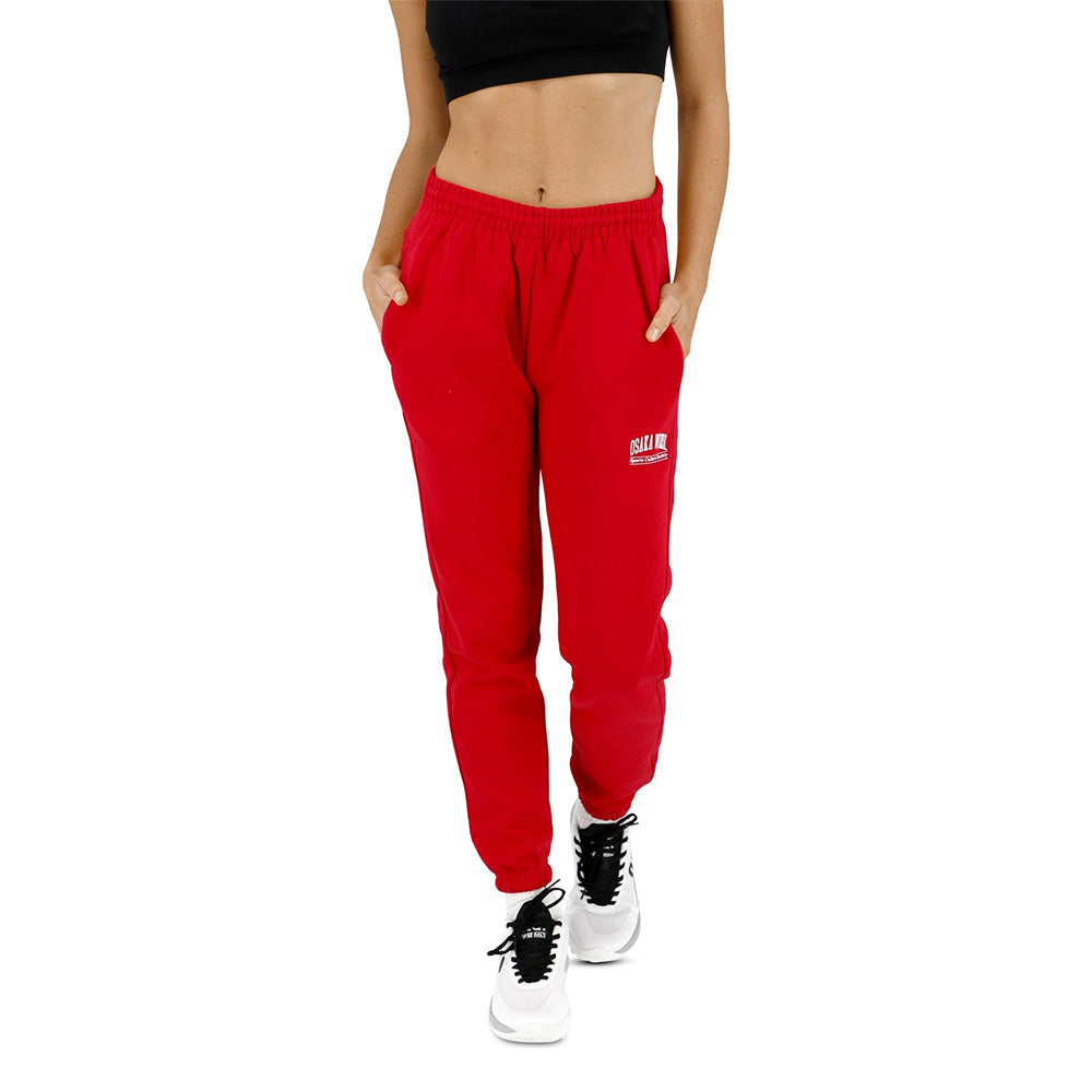 Osaka Women Sweatpants | Red