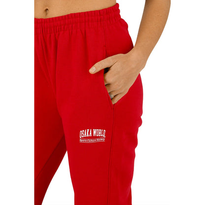 Osaka Women Sweatpants | Red