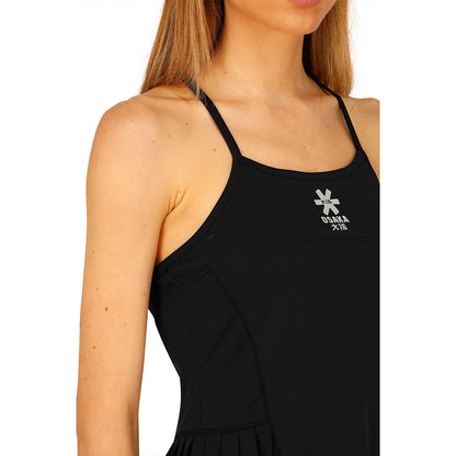 Osaka Women Pleated Tech Dress | Black