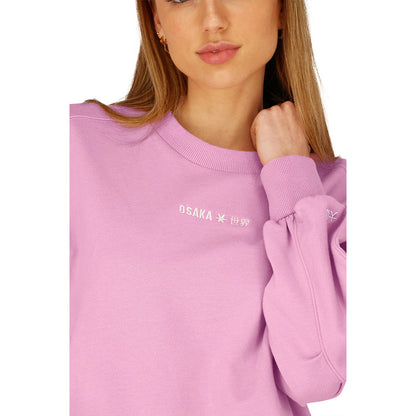 Osaka Women Cropped Sweater | Begonia Pink
