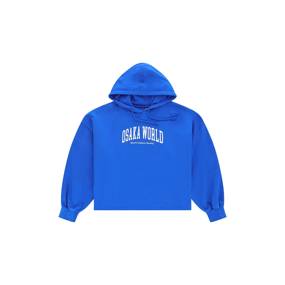Osaka Women Cropped Hoodie | Princess Blue