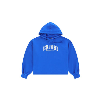 Osaka Women Cropped Hoodie | Princess Blue