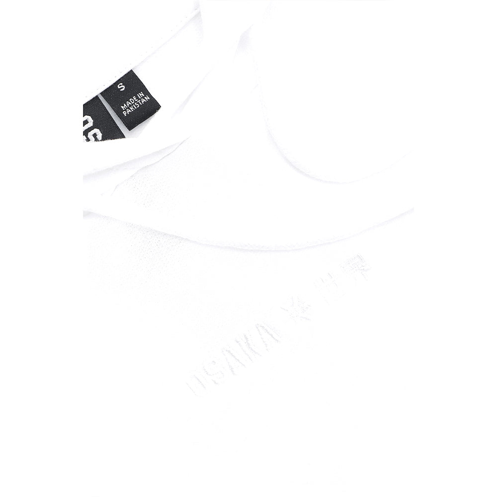 Osaka Women Cropped Hoodie | White