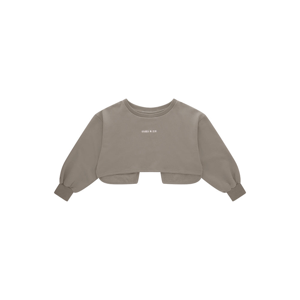 Osaka Women Crossed Back Sweater | Cloudburst