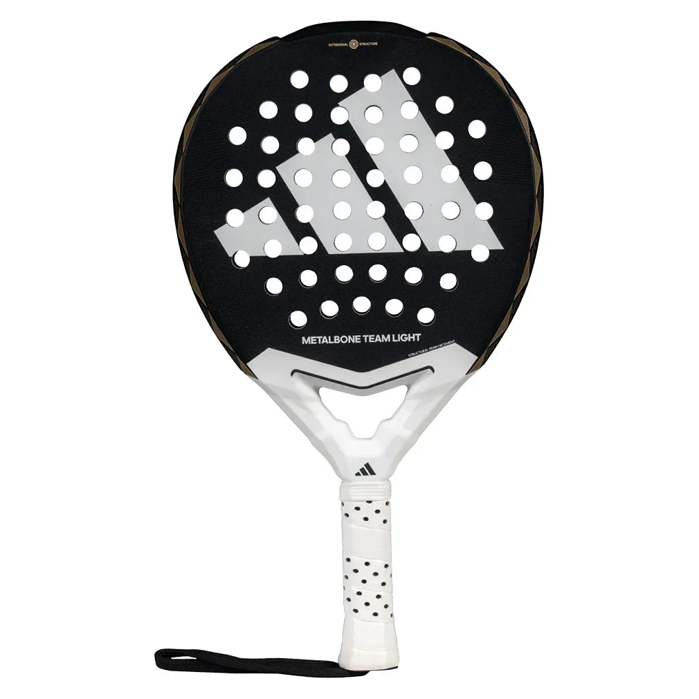 Metalbone Team Light 3.4 Padel Racquet Black and White