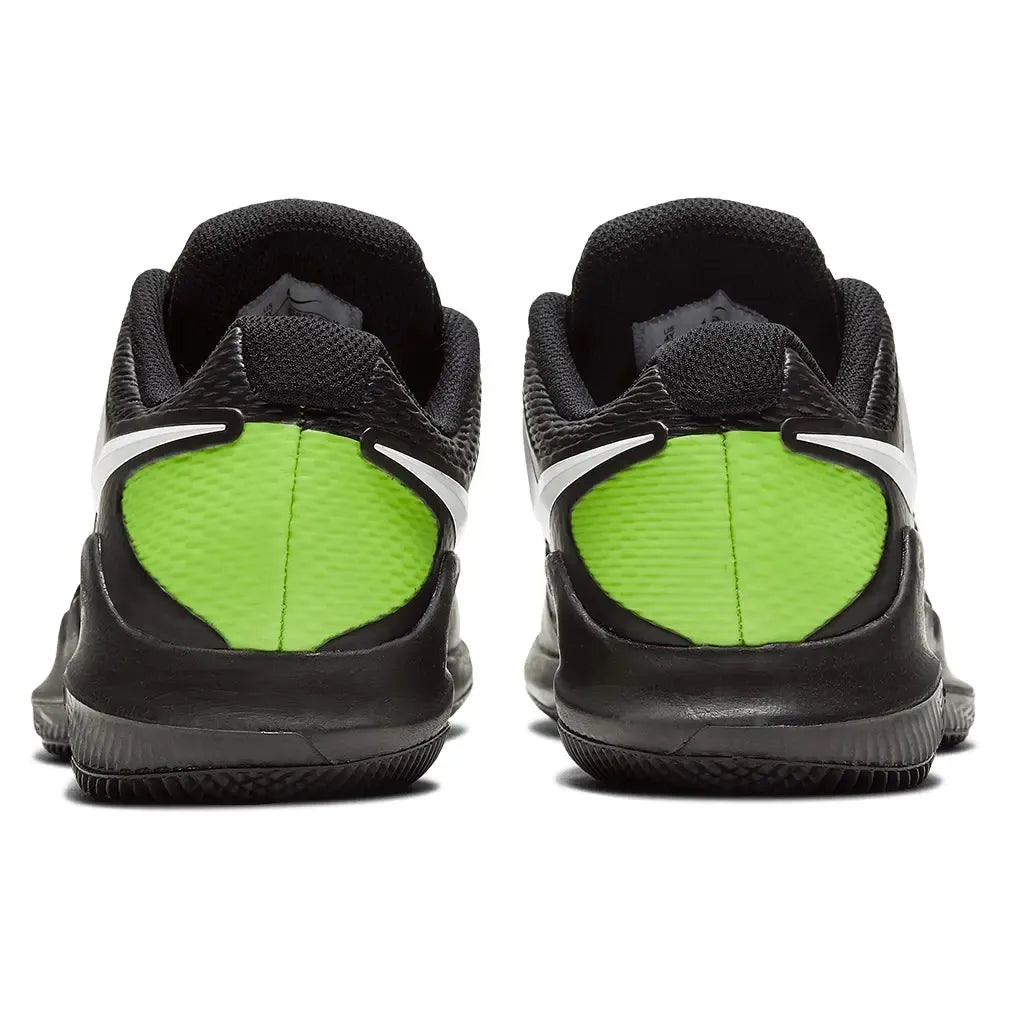 Juniors' Vapor X Tennis Shoes Black and White