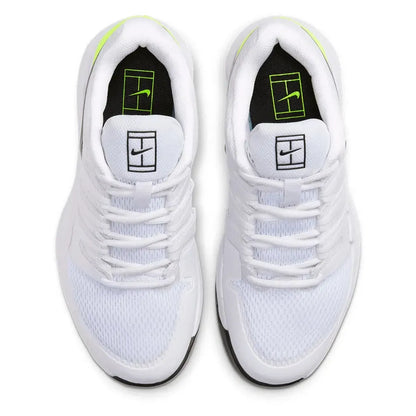 Juniors' Vapor X Tennis Shoes White and Black