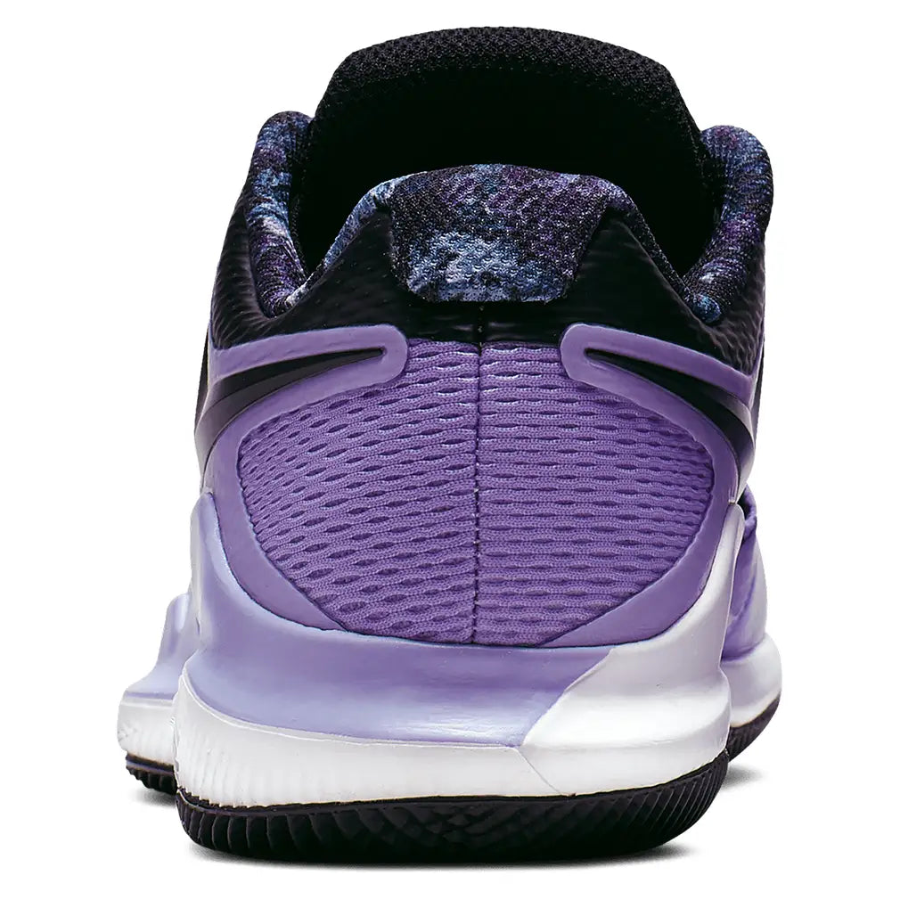 Juniors' Court Vapor X Tennis Shoes Purple Agate and Black