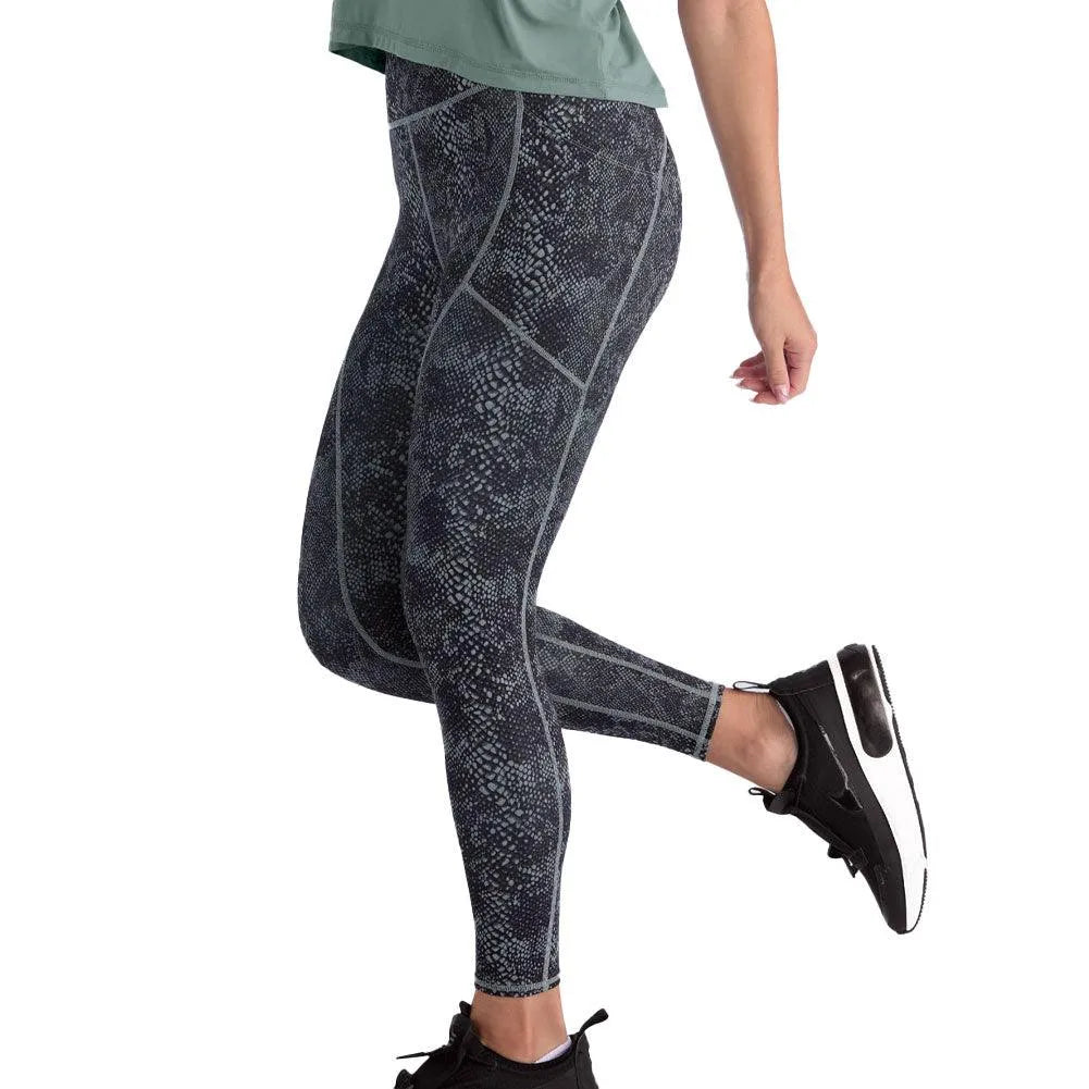 Women's Zayn Hi-Rise Tennis Legging Snakeskin
