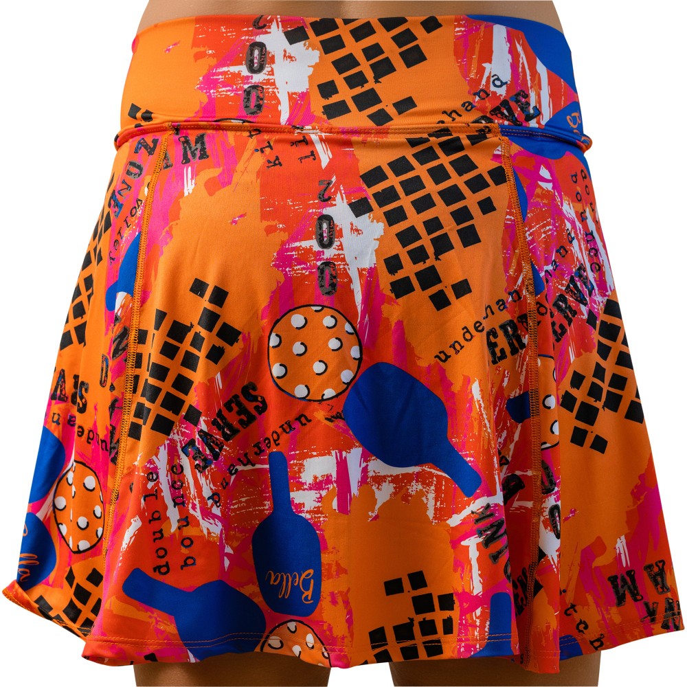 Picckleball Bella Aline Skort Graffiti 3