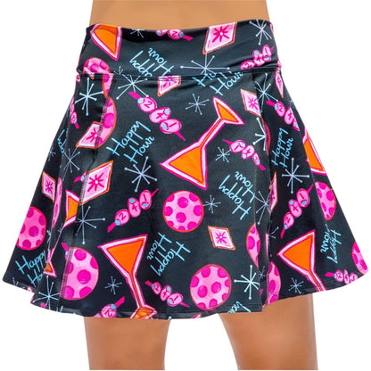 Picckleball Bella Aline Skort Martini 2-4-1 Happy Hour