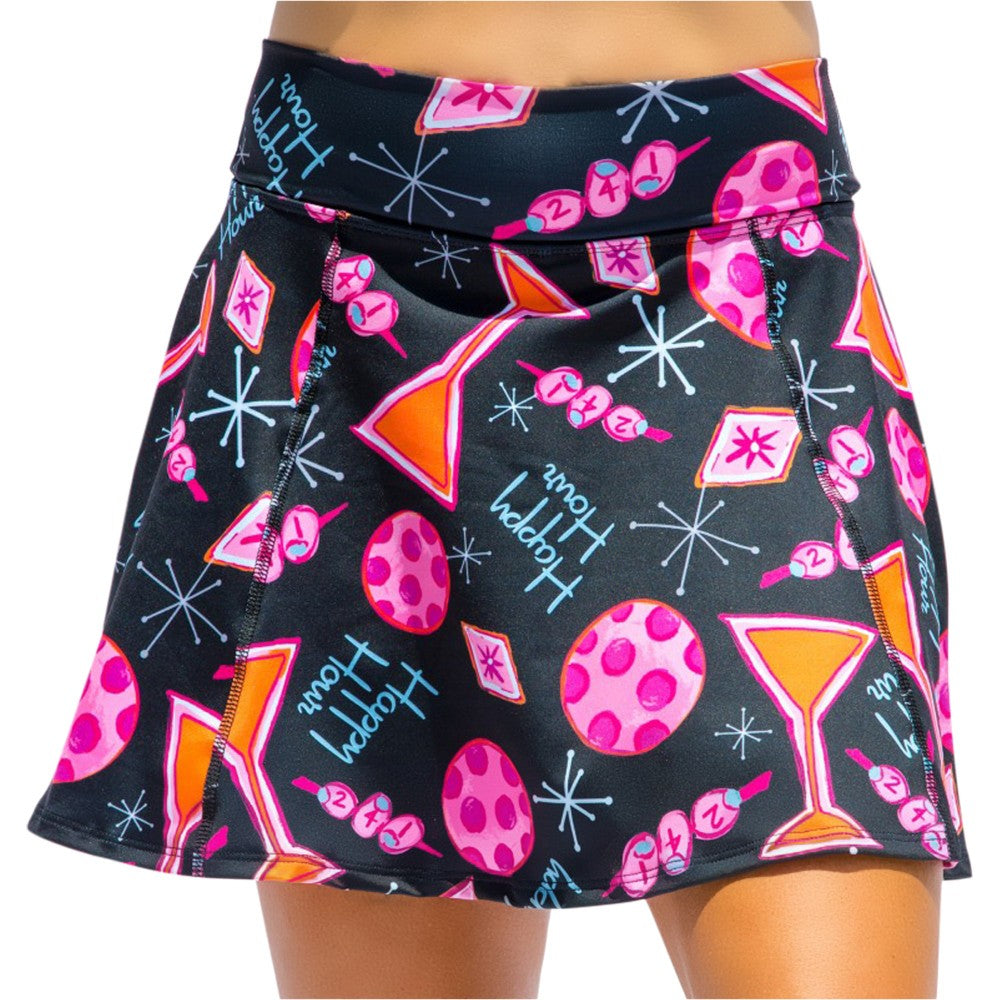 Picckleball Bella Aline Skort Martini 2-4-1 Happy Hour