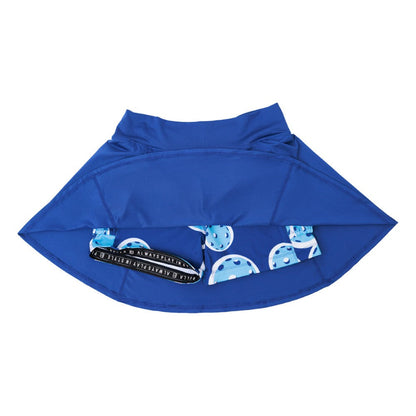 Picckleball Bella Aline Skort Navy with Double Bounce