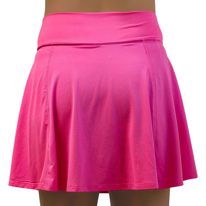 Picckleball Bella Aline Skort Neon Pink with Groovy