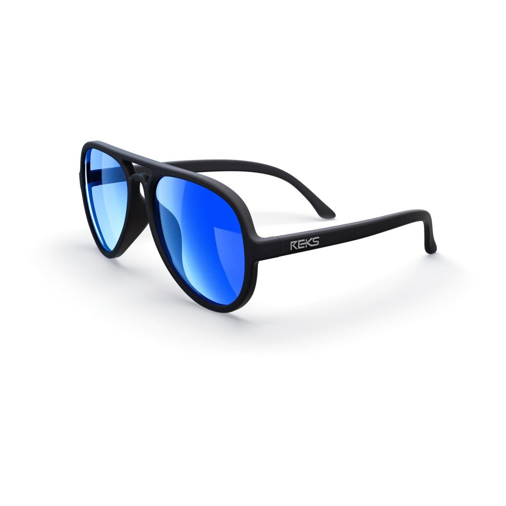 Reks Aviator Polarized Polycarbonate Sunglasses