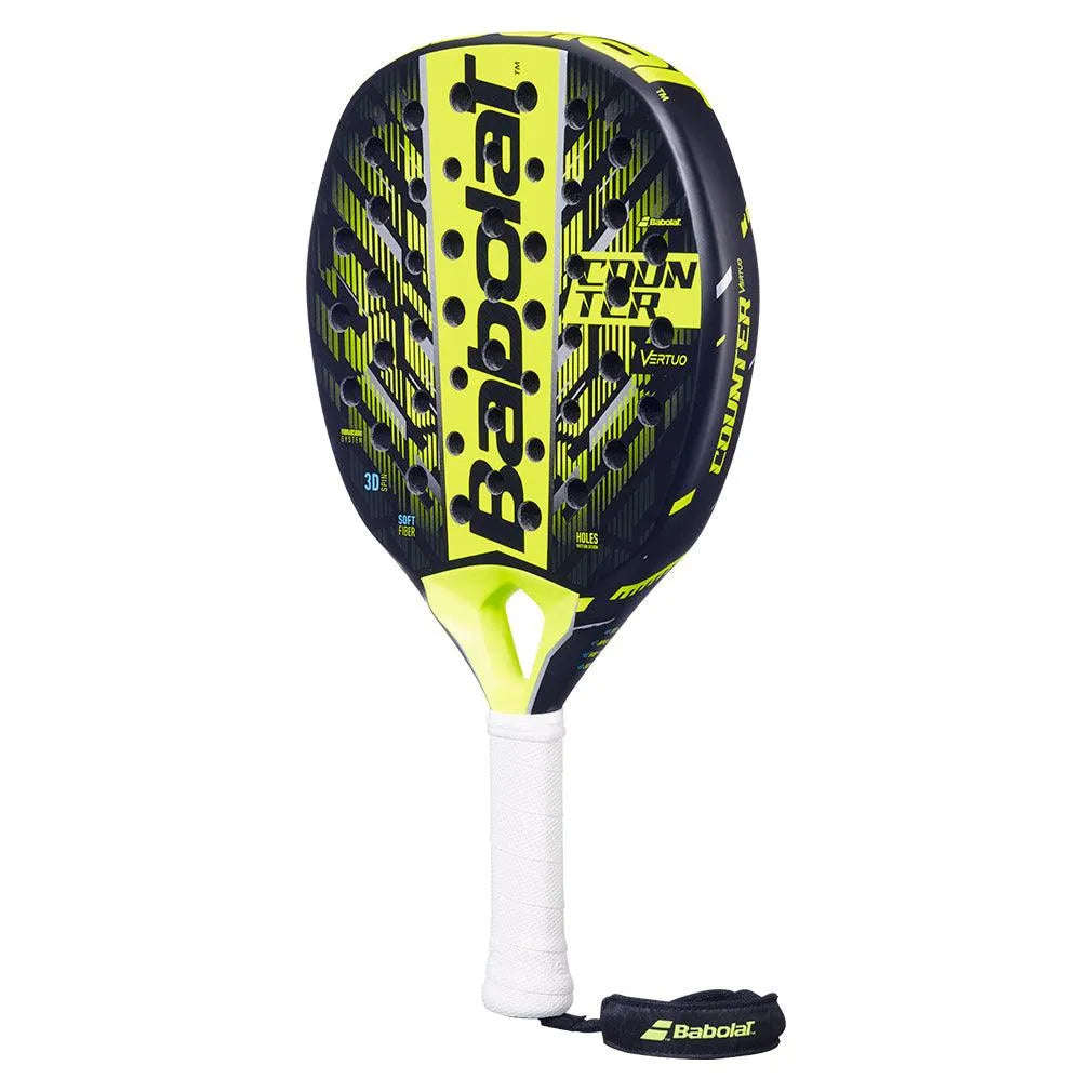 Counter Vertuo 2.5 Padel Racquet Black and Yellow