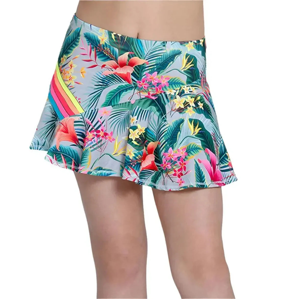 Girls' Tennis Skort-Apparel-Lucky In Love-B156-Z41955-Tennis Express