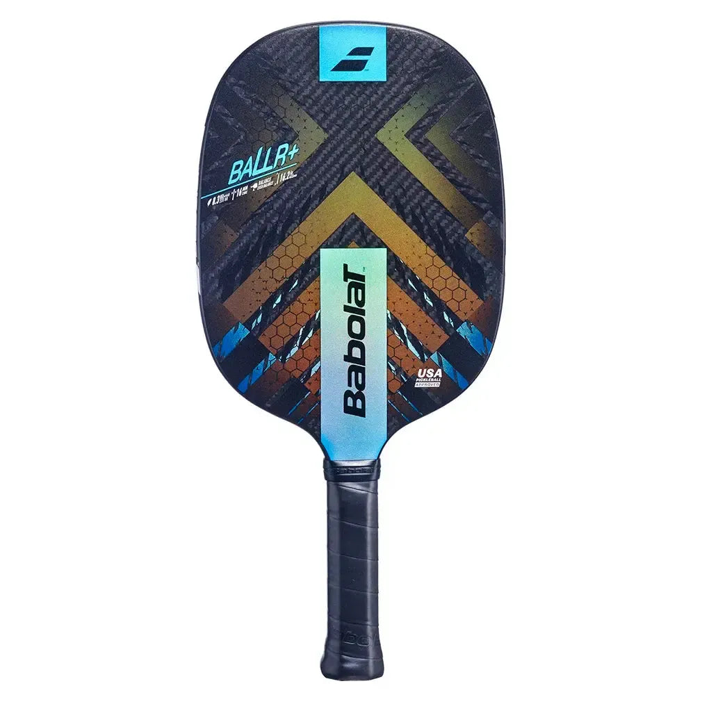 BALLR + Pickleball Paddle Blue and Black