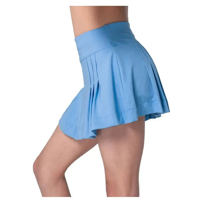 Girls' Elite Pleat Tennis Skort Periwinkle