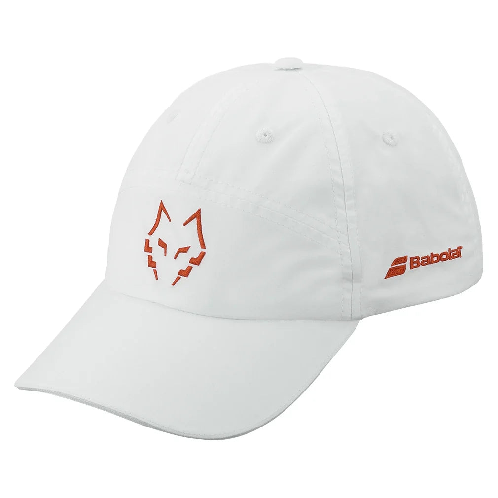 Men's Juan Lebron Microfiber Tennis Cap White-Apparel-Babolat-B5UB1223P-1000S25-1-1-[Sku]-Tennis Express