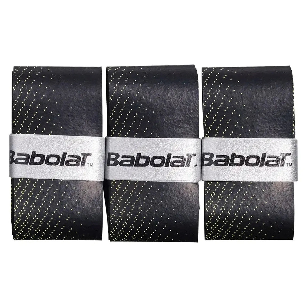 VS Original X 3 Tennis Overgrip Black and Fluo Yellow