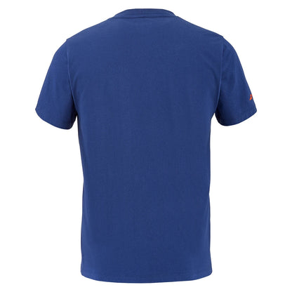 Mens Juan Lebron Cotton Tennis Tee Blue Depths