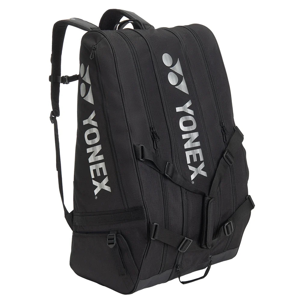 Gearlogic 12-Pack Tennis Racquet Bag Black-Bags-Yonex-BAG72621BK-1-707838Tennis Express