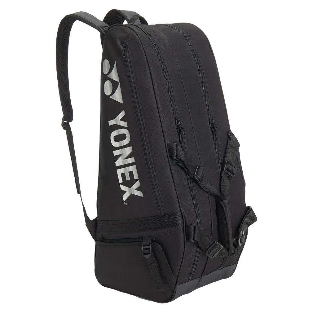 Gearlogic 6-Pack Tennis Racquet Bag Black-Bags-Yonex-BAG72626BK-1-707842Tennis Express