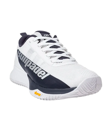 Padel Shoes Bullpadel X-PLO Vibram 25V White 2025 Martín Di Nenno