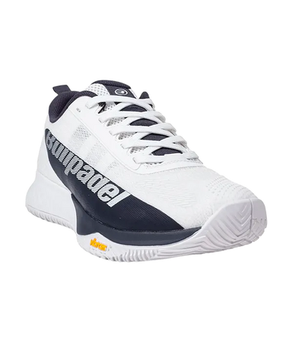 Padel Shoes Bullpadel X-PLO Vibram 25V White 2025 Martín Di Nenno