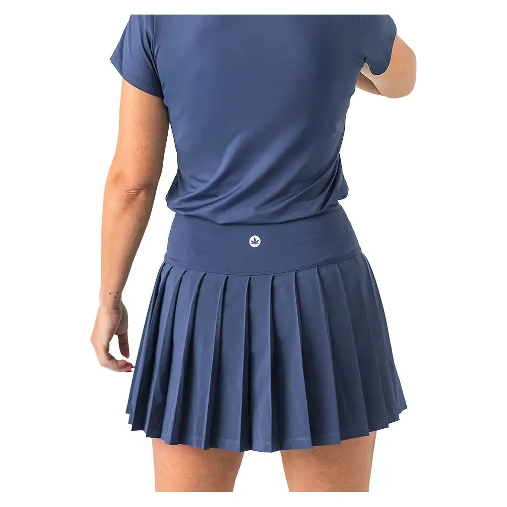 Women's High Waisted 2 in 1 Pleated Tennis Skort