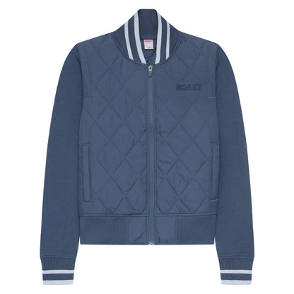 Women's Quilted Varsity Tennis Bomber Jacket-Apparel-Boast-BW54071-709288Tennis Express