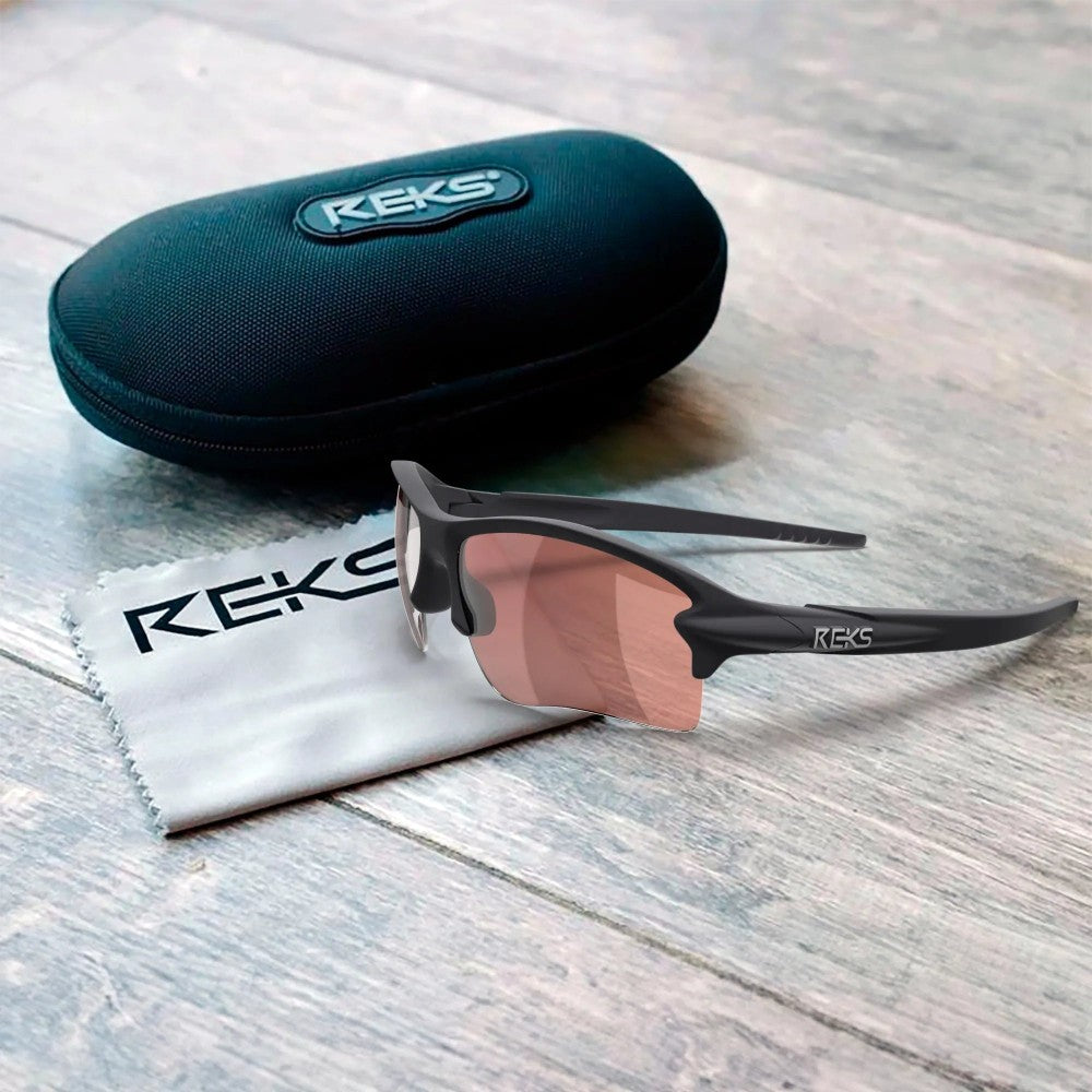 Reks Sling Blade Polarized Polycarbonate Sunglasses