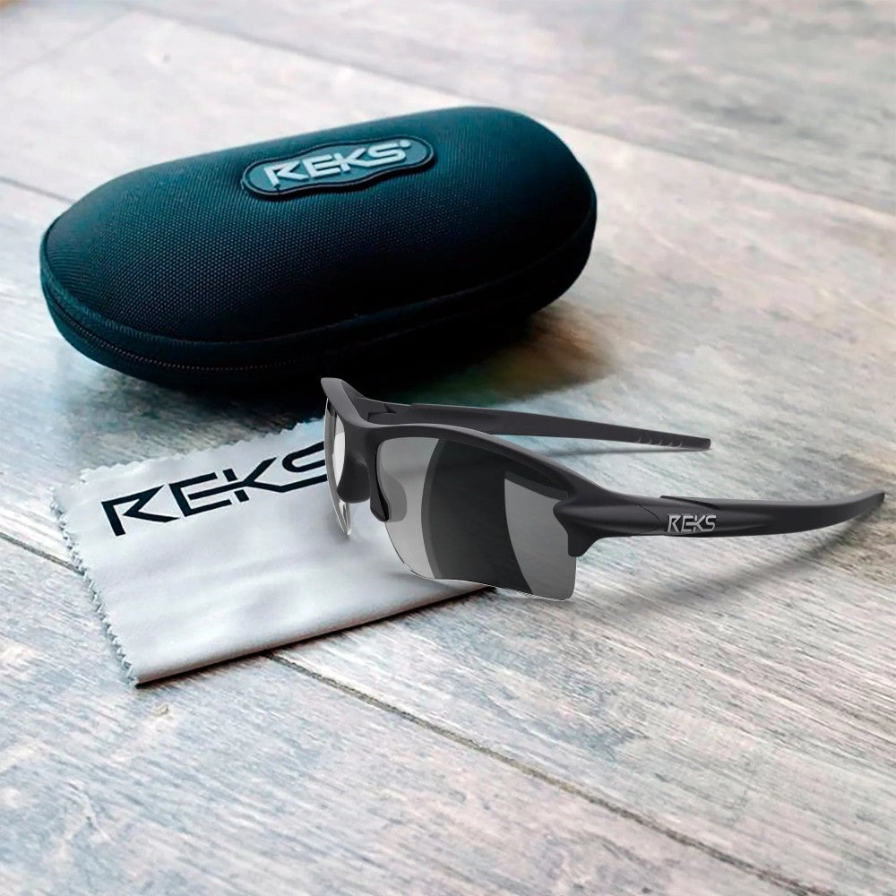 Reks Sling Blade Polarized Polycarbonate Prescription Sunglasses