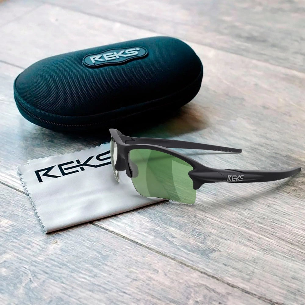 Reks Sling Blade Polarized Polycarbonate Prescription Sunglasses