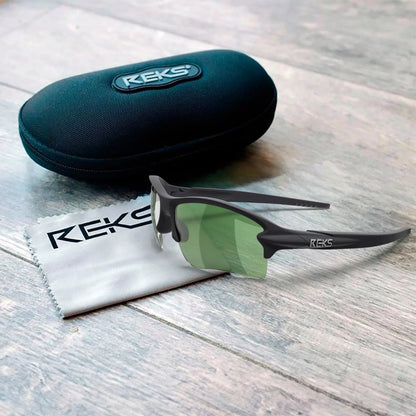 Reks Sling Blade Polarized Polycarbonate Prescription Sunglasses