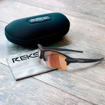 Reks Sling Blade Polarized Polycarbonate Prescription Sunglasses