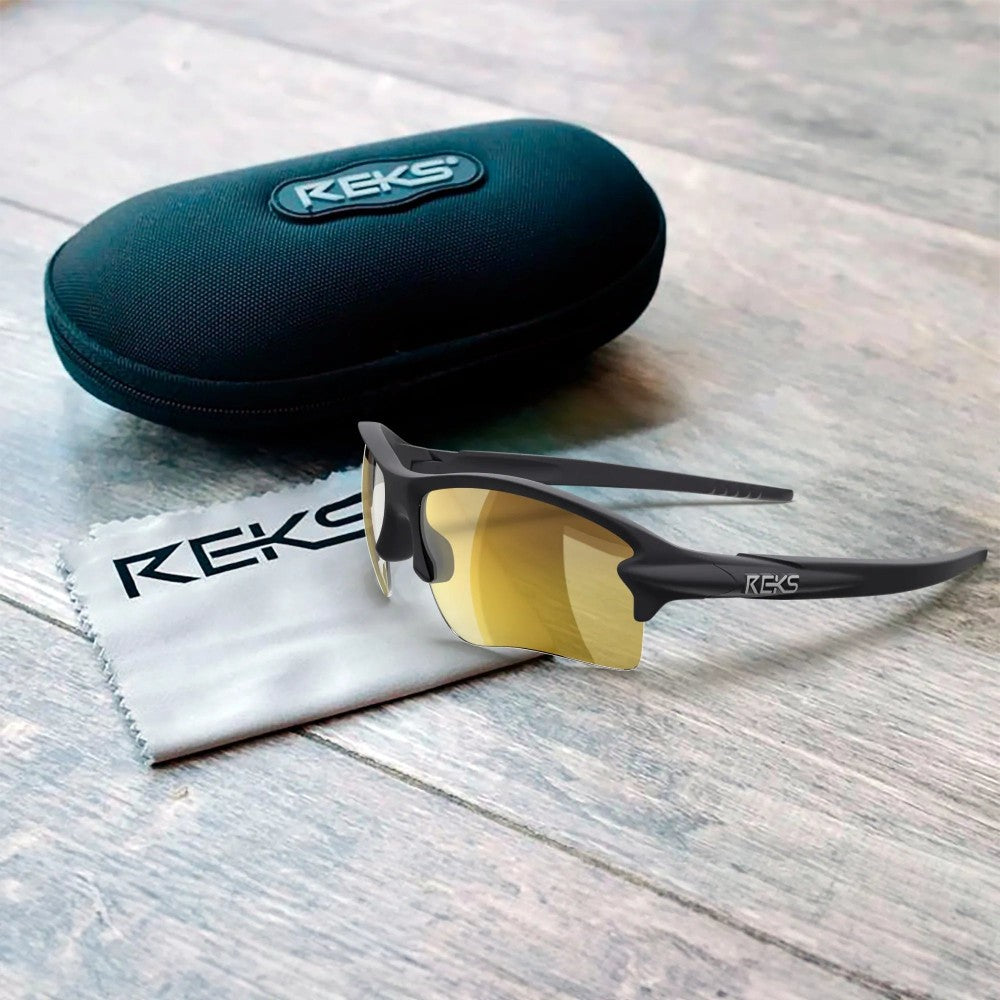 Reks Sling Blade Polarized Polycarbonate Sunglasses