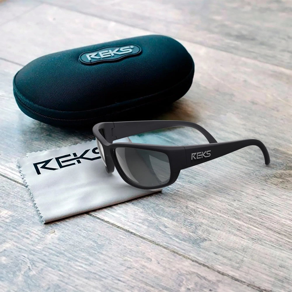 Reks Wrap Around Prescription Polarized Polycarbonate Sunglasses