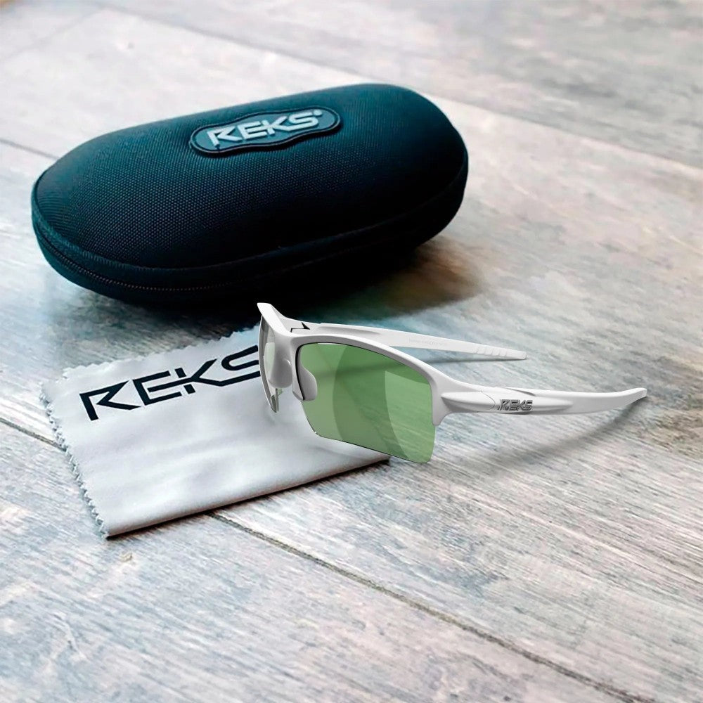 Reks Round Polarized Polycarbonate Prescription Sunglasses