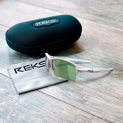 Reks Round Polarized Polycarbonate Prescription Sunglasses