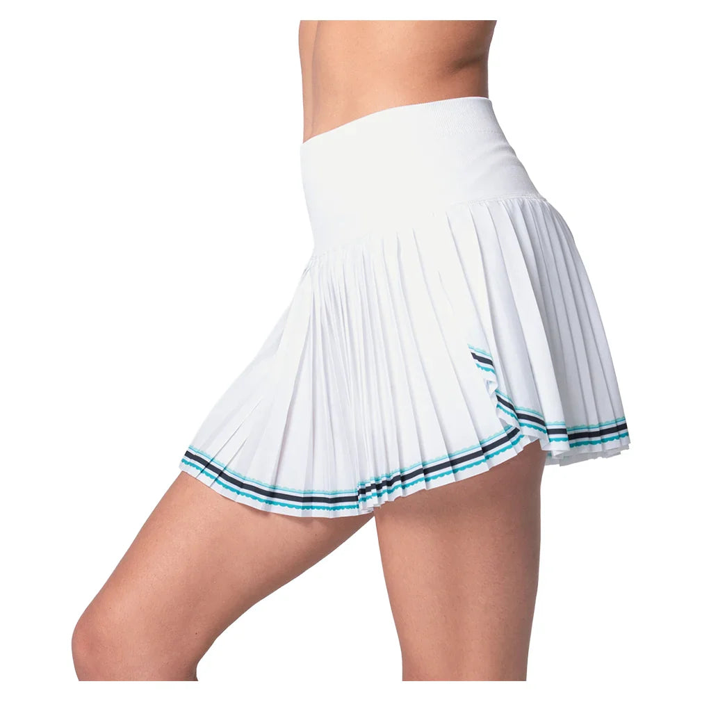 Women's Win It Pleated Tennis Skort White